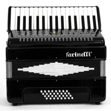 Acordeon Farinelli 32 Teclas 32 Bajos Negro, 1306-1n